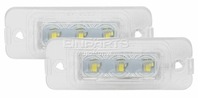 фото thumb №1, Підсвітка номерного знака led mercedes gl ml r