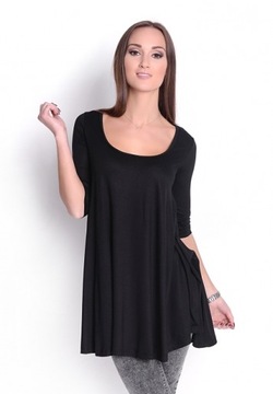 Свободное платье-туника трапециевидной формы оверсайз L/XL