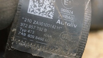 фото thumb №10, Pas безопасности правые перед skoda superb ii 3t2857702b