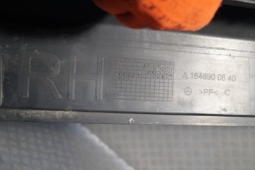 фото thumb №2, Mercedes ml 164 планка пороговая порог правая накладка