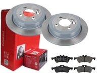 фото thumb №1, Тормозные диски тормозные колодки brembo задняя mini r50 r52 r53 259mm
