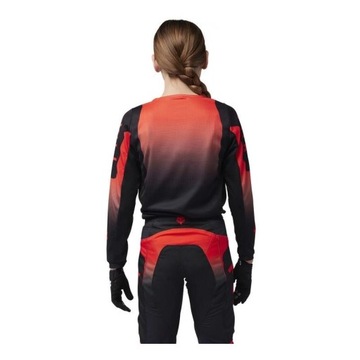 Детский свитшот FOX JUNIOR 180 LEAN FLUORESCENT RED красный флуоресцентный БЕСПЛАТНО