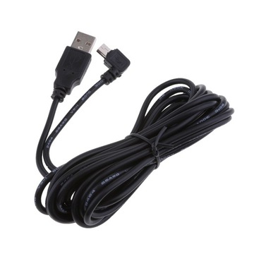 5x Kabel ładowarki USB 5 V 2A Mini 90 stopni Bend