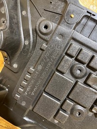 фото thumb №7, Защита плита нижняя pod двигатель mercedes c-klasa w206 a2065203100 оригинал