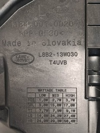 фото thumb №15, Land rover defender l663 2020- фара лампа левая перед led комплектная