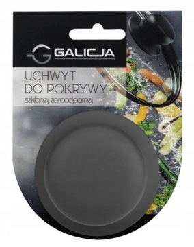 SILIKONOWY UCHWYT DO POKRYWKI SZKLANEJ