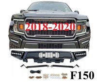 фото thumb №1, Бампер передній - стиль raptor + led ford f-150 f150 2018-2020 kompletny