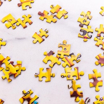Пазл LEGO Minifigure Faces Лего 1000 деталей