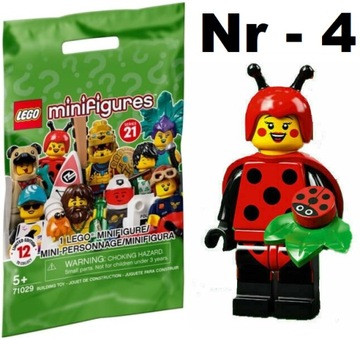 LEGO 71029 МИНИФИГУРЫ БОЖЬЯ КОРОВКА № 4.