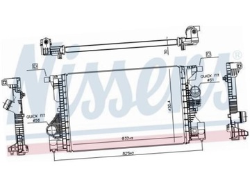 фото thumb №2, Интеркулер mercedes cla c118 1.3 2.0 x118 1.3 2.0 glb 1.3 2.0 gla 1.3 2.0