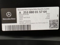 Капот крышка двигателя mercedes glc w253 a253880015764 nowa оригинальная Доставка, фото thumb