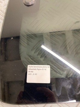 фото thumb №9, Скло кузовна права задня зад mitsubishi pajero 3 iii 5d 00-06r. as3