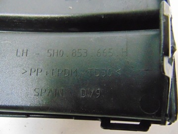 фото thumb №12, Решітка w бампер ліва перед vw golf viii r-line 5h0853665h