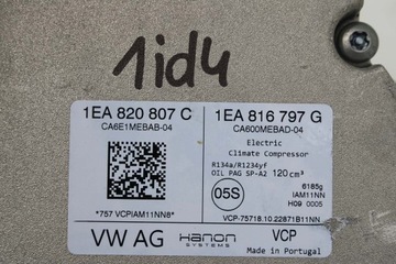 фото thumb №10, Vw id3 id4 id5 насос климат 1ea820807l 1ea816797g компрессор компрессор климат
