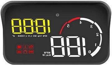M10 HUD OBD2 EOBD Спидометр с проекционным дисплеем