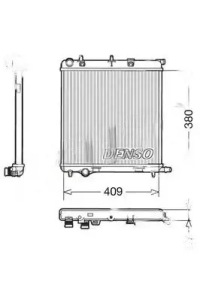 Купити Denso drm21026 радіатор, система охолодження двигуна, фото thumb