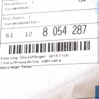 фото thumb №8, Bmw m4 cabrio f83 заднее левое кронштейн бампера 51128054287 8054287 oem