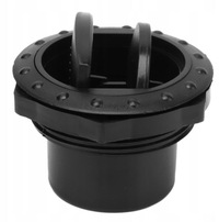 фото thumb №12, Выход воздуха диффузор fi 60mm чёрный 4 sztuk