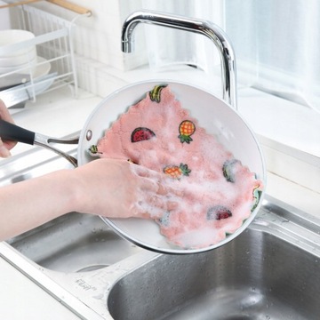 10 шт. впитывающее полотенце из микрофибры для уборки кухни