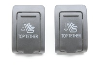 Купить Mercedes w205 седан isofix заглушка полка задняя, фото thumb