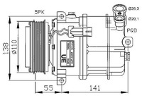 фото thumb №2, Компресор кондиціонера do opel vectra c 1.6 1.8
