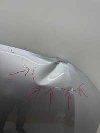 фото thumb №11, Audi a6 s6 c7 капот крышка двигателя повреждённая lx7w оригинал! | доставка!