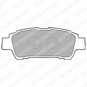 фото thumb №2, Диски гальмівні колодки зад delphi toyota previa ii