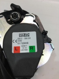 фото thumb №2, Pas безопасности правый задняя jaguar f-pace 16- x761