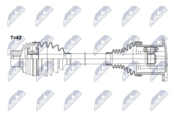 фото thumb №2, Nty npw-au-008 піввісь привідна