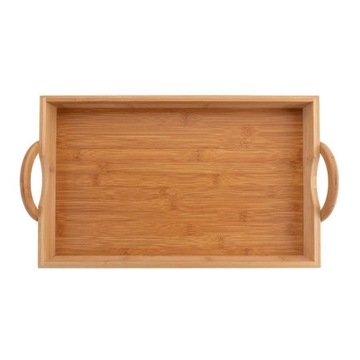ПРЯМОУГОЛЬНЫЙ ПОДНОС БАМБУК 47x27x5 FLORINA