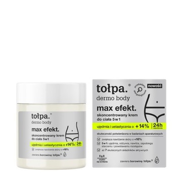 TOŁPA MAX EFEKT концентрированный укрепляющий крем для тела против растяжек