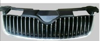 фото thumb №1, Решітка радіатора решітка радіатора перед skoda fabia 2007-2010 хром