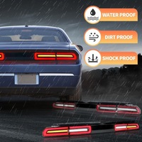 фото thumb №6, Dodge challenger 2008-2014 лампа лампи задня накладка kpl europa led vland red