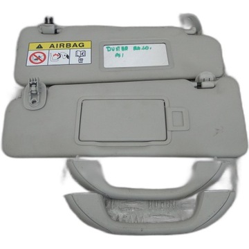 фото thumb №1, Козырёк защита солнцезащитная комплект dacia duster 2020