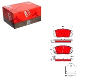 фото thumb №1, Гальмівні колодки гальмівні hyundai перед sonata kia sportage