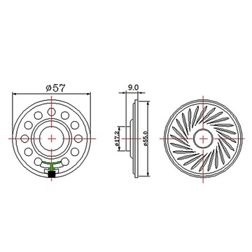 1W 57mm