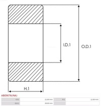 фото thumb №2, As-pl abe9076 ina подшипник