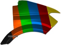 фото thumb №1, Крыло правый do vw crafter 2 02.2017- lh3t 4b