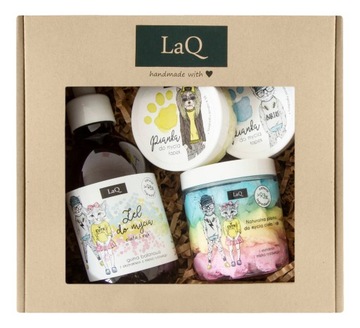 LaQ набор детский ГЕЛЬ 3 x ПЕНА ДЛЯ ВАННЫ