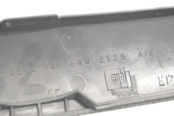 фото thumb №11, Планки защитные накладки сиденья зад серый mercedes w140 s класс 1406902226 1406902126