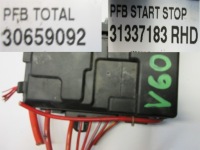 фото thumb №1, Volvo v60 s60 ii модуль блок управления pfb клемма 2011