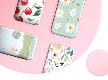ETUI DO SAMSUNG GALAXY A51 5G WZORY WIOSNA KWIATY ROŚLINY OBUDOWA POKROWIEC