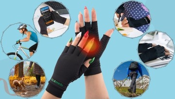 СПОРТИВНЫЕ ПЕРЧАТКИ FIT4MED ПЕРЧАТКИ ДЛЯ прикосновения к рукам БЕЗ ПАЛЬЦЕВ ЛЕГКИЕ УДОБНЫЕ