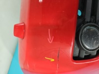 фото thumb №12, Бампер перед opel vectra c 02-05 красный