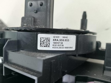 фото thumb №8, Переключатель комбинированный skoda rapid 1.2 mpi 75km 6ra953501r 6ra959653