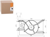 фото thumb №8, Nrf 47458 вентилятор, охолодження двигуна