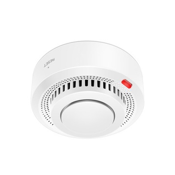 Батарейки + детектор дыма Tuya WiFi, звуковая сигнализация, световая сигнализация WiFi