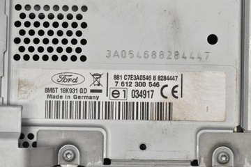 фото thumb №7, Радио радиопроигрыватель cd aux 8m5t-18k931-gd ford focus mk2 рестайлинг 08-11