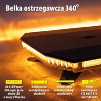 фото thumb №13, Kogut лампа попереджувальна led 540w błyskowa 12v 24v