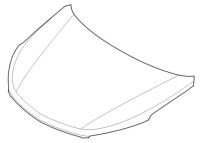 фото thumb №1, Капот двигателя hyundai santa fe 2017